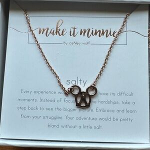 Disney Pretzel - Mickey Mouse Necklace